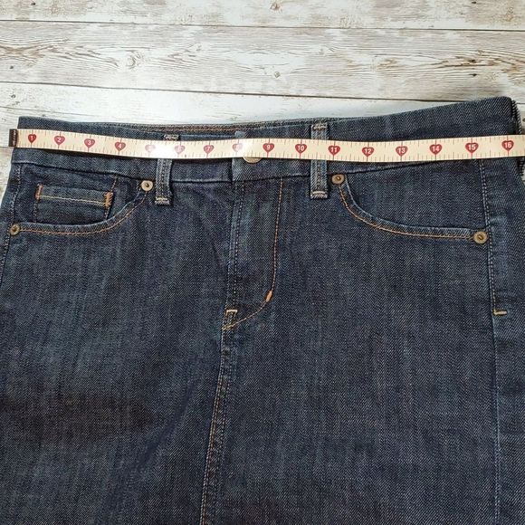 Citizens of Humanity Novak‎ #358 Denim Pencil Skirt 5 Pockets Button/Zip Fly 28 - Picture 12 of 13